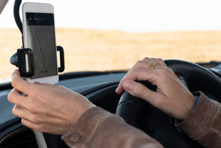 trajet en voiture électrique